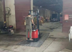 長沙電動叉車租賃，凱卓立叉車租賃案例